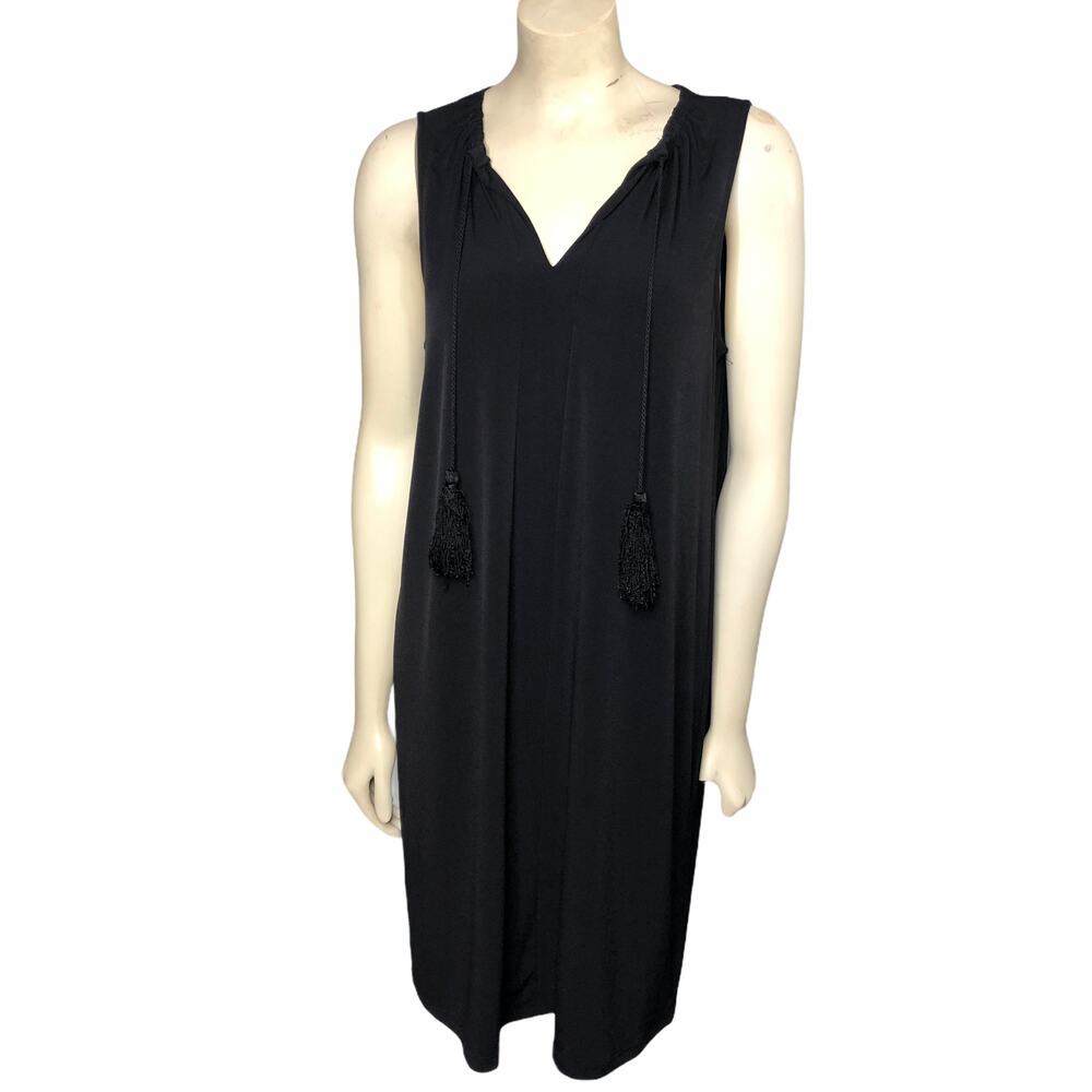Michael Kors Black Knit Stretch Dress